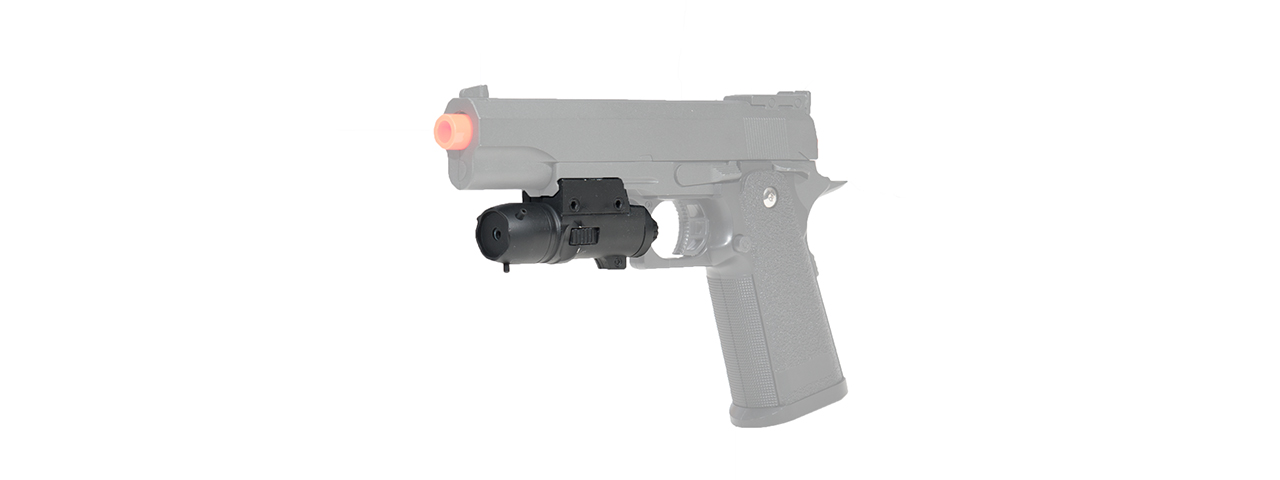 G6A Laser Pistol (Red) Laser Unit (Color: Black) Full Metal - Click Image to Close